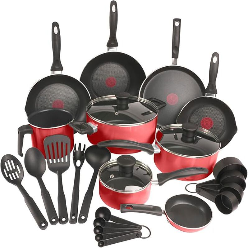 Bateria T-Fal B935SP84 Family Cook 25 Pz Roja image number null
