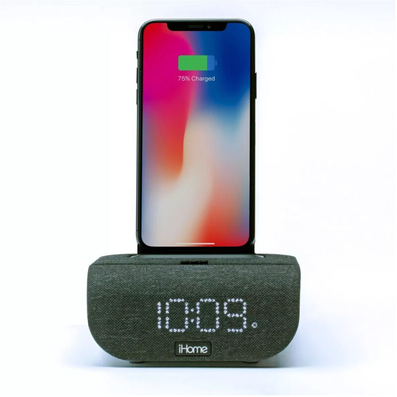 Despertador Bocina Bluetooth Carga Inalámbrica ... image number null