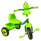 Triciclo infantil dinosaurio con luces y sonidos 3 a 5 a&ntilde;os - Verde