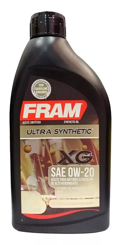 Aceite Sint&eacute;tico Fram Sae 0w20  Api Sn Tipo Dex... image number null