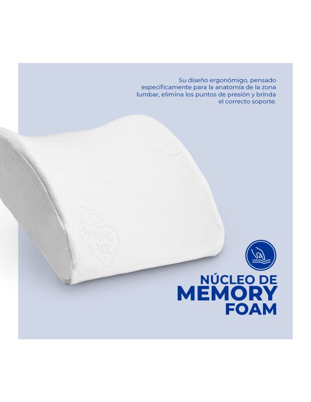 Almohada Ergon&oacute;mica Lumbar para Espalda Baja image number null