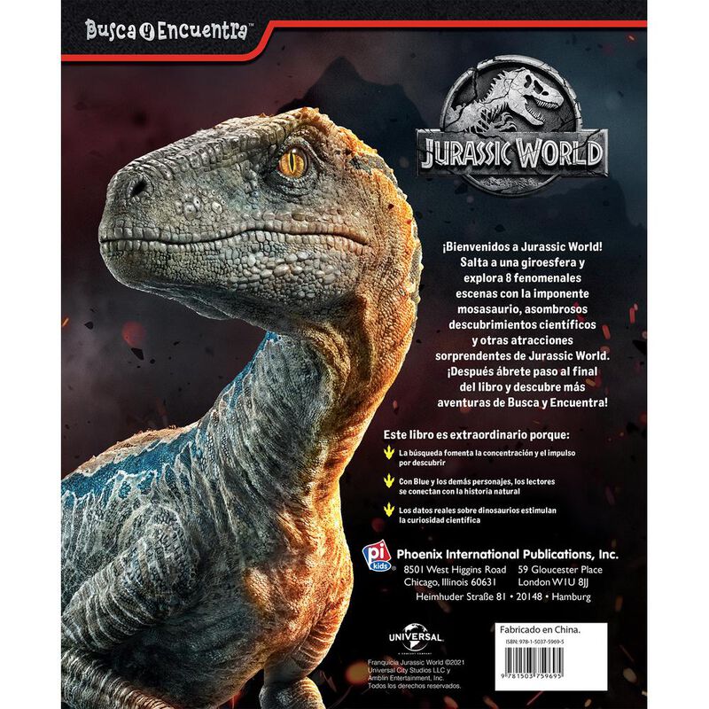 Jurassic World: Busca y Encuentra image number null