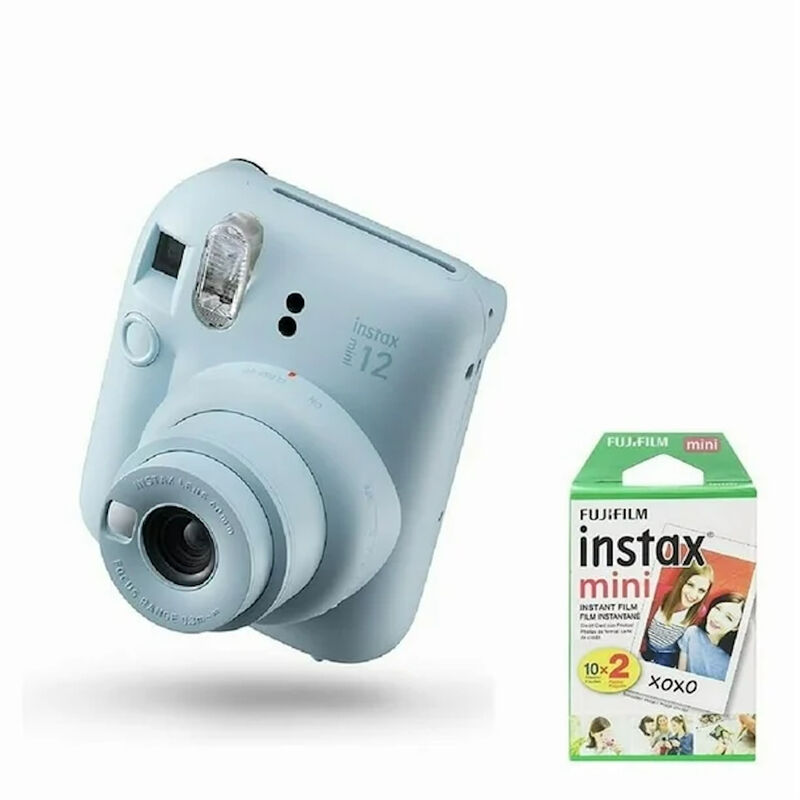 C&aacute;mara FujiFilm Instax mini 12 Azul con 20 Expo... image number null