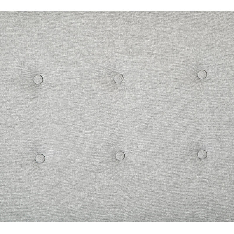 Cabecera Queen Size Dicasa Bilbao Gris Claro image number null