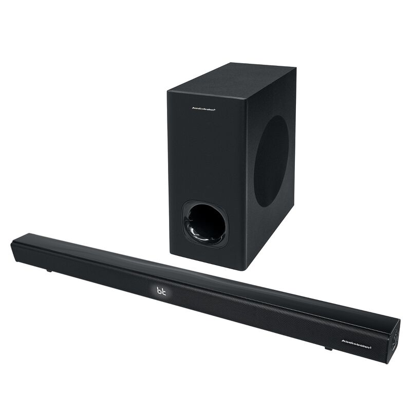 Barra de sonido 2.1 con subwoofer alambrico 500... image number null