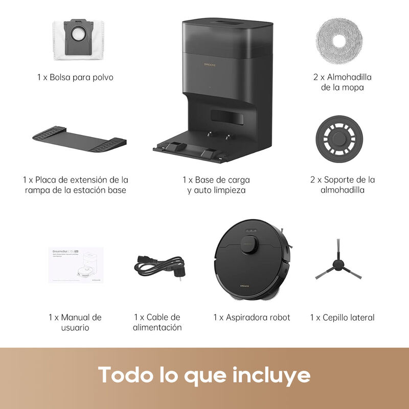 Robot Aspiradora y Trapeador Dreame L10s Plus image number null