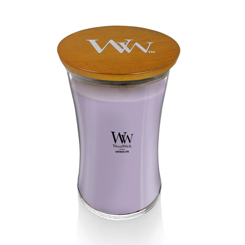 Candle Woodwick Con Forma De Reloj De Arena Gra... image number null