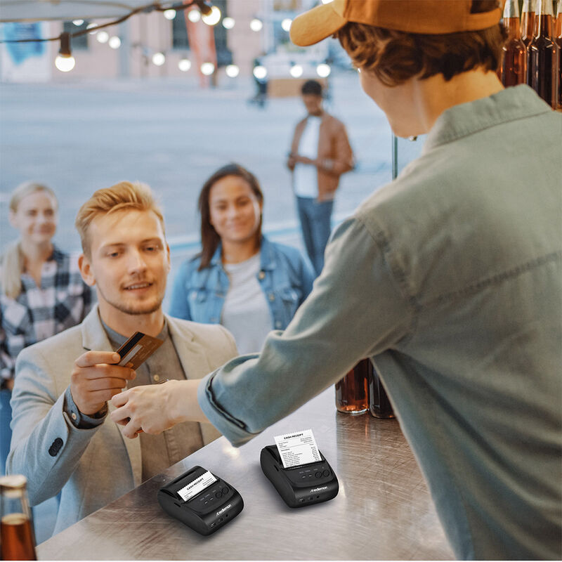 Mini Impresora T&eacute;rmica Port&aacute;til Bluetooth, Inal... image number null