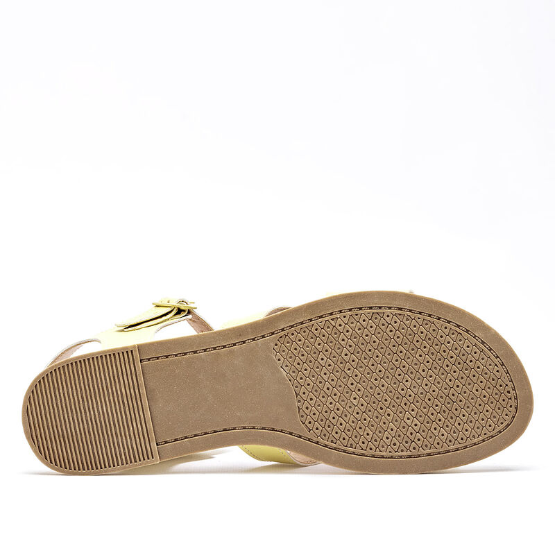 Moramora sandalia piso para mujer amarillo cod ... image number null