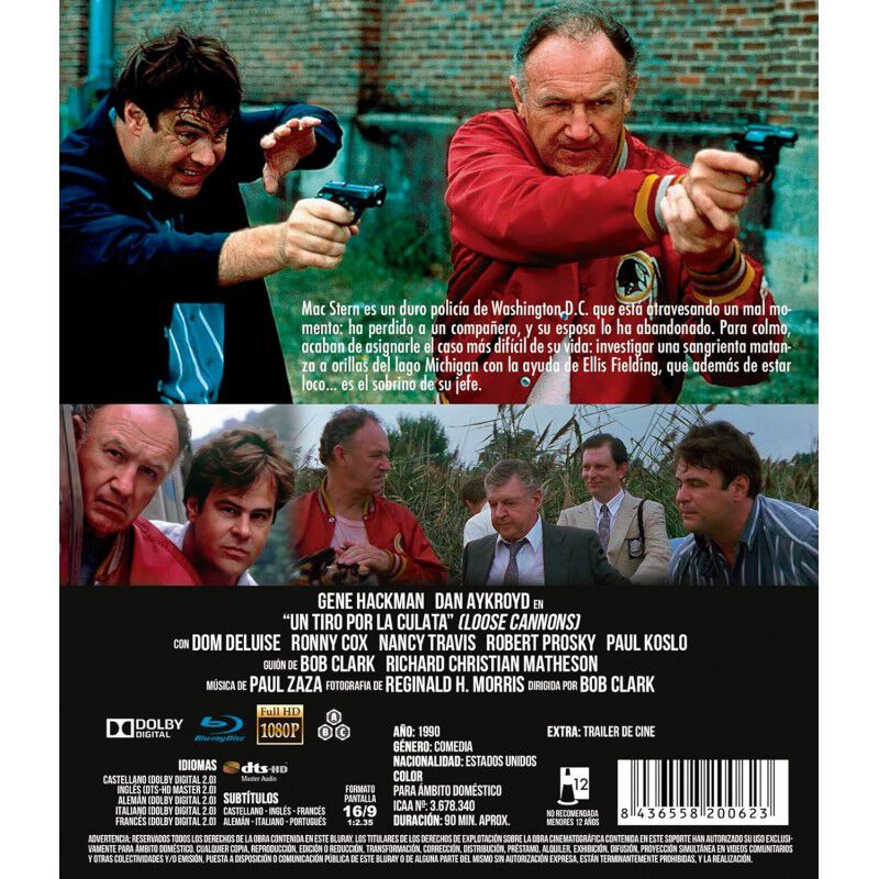 Un Tiro Por La Culata [blu-ray] (1990) Loose Ca... image number null