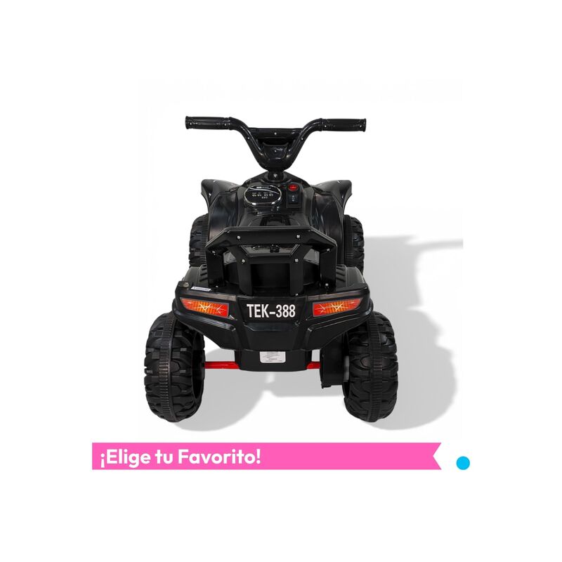 Carro Montable El&eacute;ctrico Moto Cuatrimoto Ni&ntilde;o T... image number null