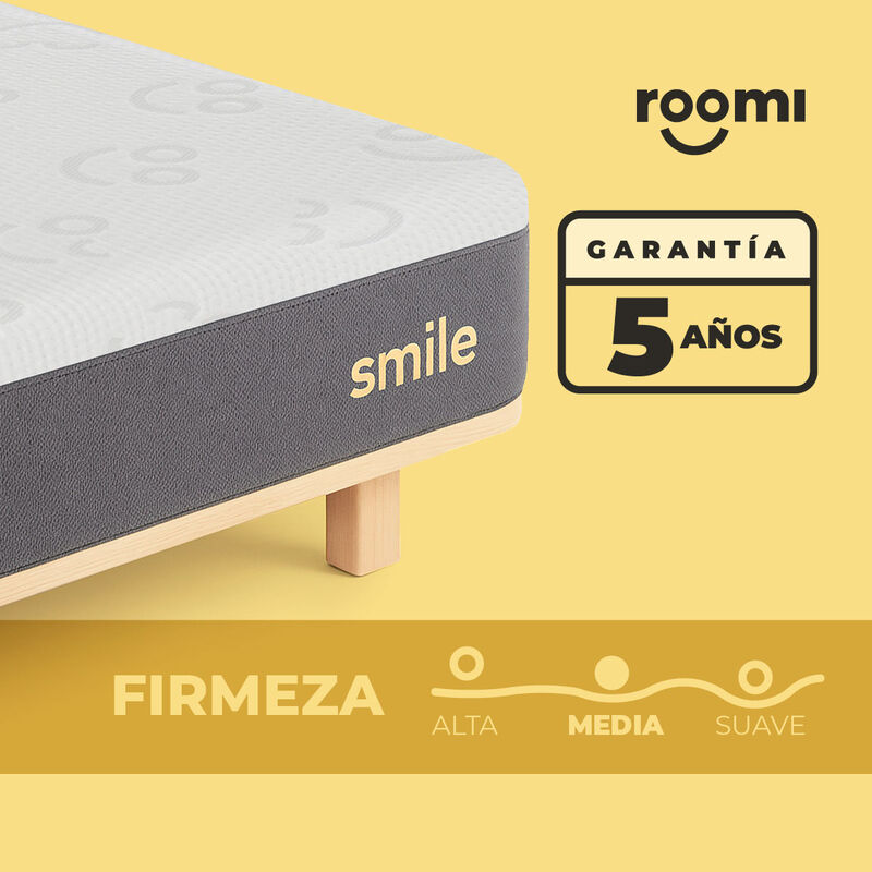 2 Pack Colch&oacute;n Individual En Caja Roomi Smile image number null