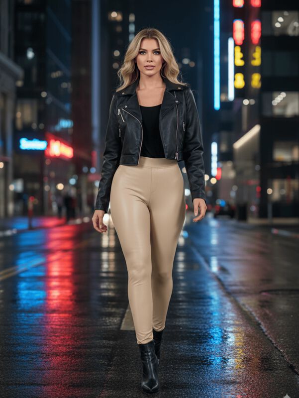 Leggins Moda Elegante Casual Mujer Leginsn LIC-... image number null