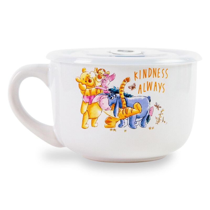 Taza Para Sopa Silver Buffalo 680 ml Winnie The... image number null