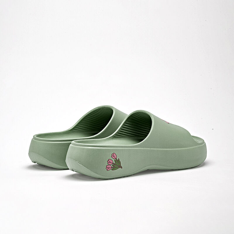 Elega sandalia impermeable para mujer verde cod... image number null