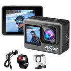 Cámara Digital Deportiva V36 Doble Pantalla 4k Wifi C Agua