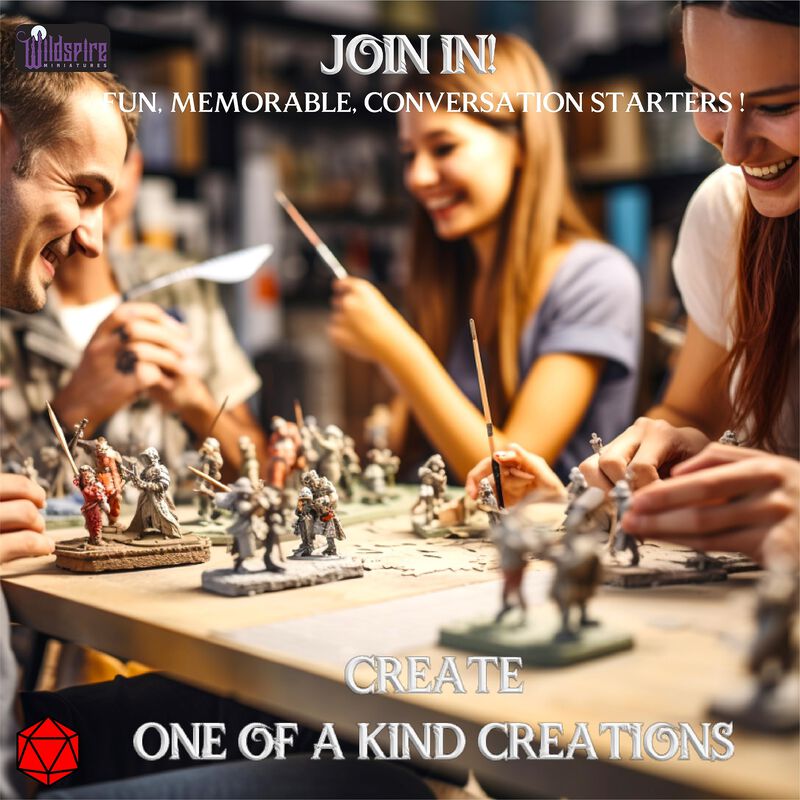 Personajes De H&eacute;roes Y Npc De Dnd Miniatures Wi... image number null