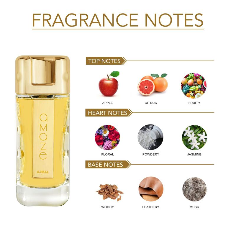 Perfume Ajmal Amaze Eau De Perfume 75 Ml Para M... image number null