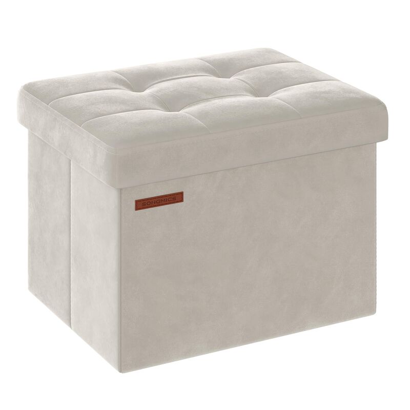 Reposapi&eacute;s Plegable Storage Ottoman Songmics, 3... image number null