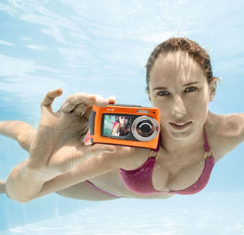 C&aacute;mara Svp Aqua5800 18 Mp 2,7" Impermeable Nara... image number null