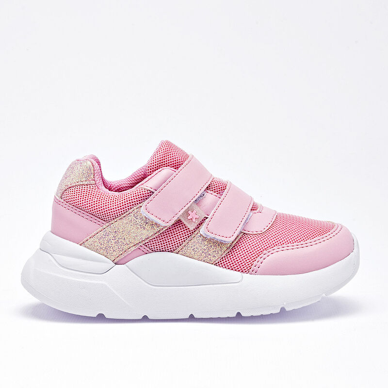 Moramora tenis para BEB&Eacute; rosa plata cod 140658-... image number null