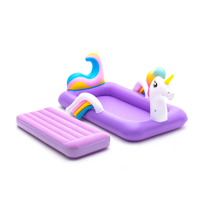 Colchón Inflable Infantil Decorado Unicornio 1 ... image number null