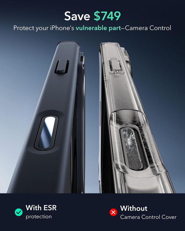 Funda Esr Para Iphone 16 Pro Max Con Soporte Y ... image number null