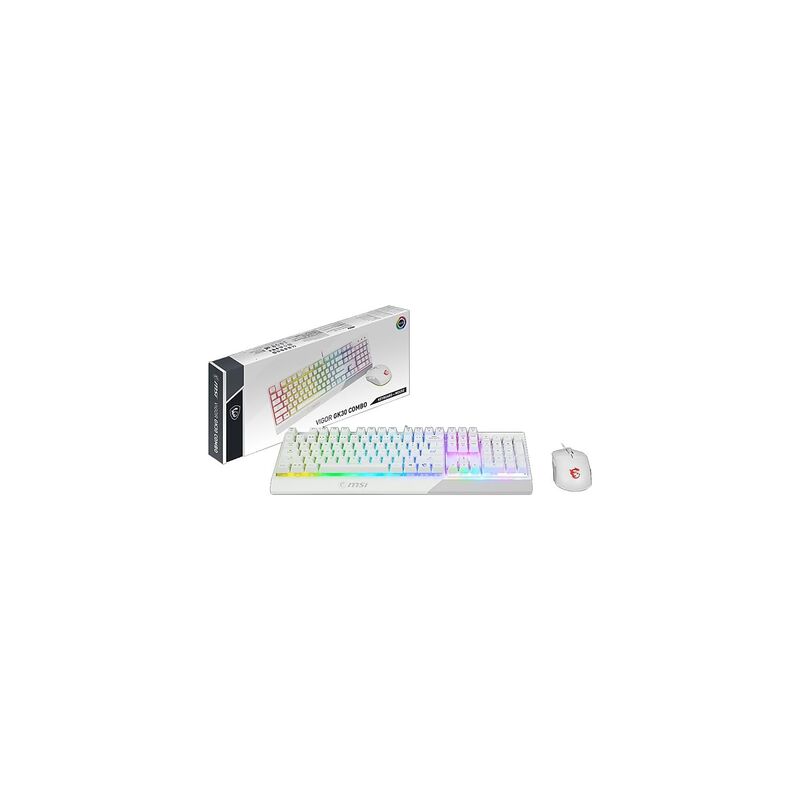 Combo teclado y rat&oacute;n para juegos MSI Vigor GK3... image number null
