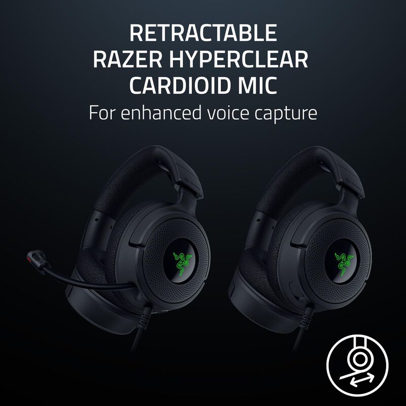 Auriculares Para Juegos Razer Kraken V4 X Con C... image number null