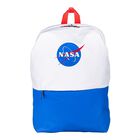 TECHZONE Mochila Edición NASA Bicolor para laptop de 15.6" Doble Cierre Tirantes y Espalda Acojinados