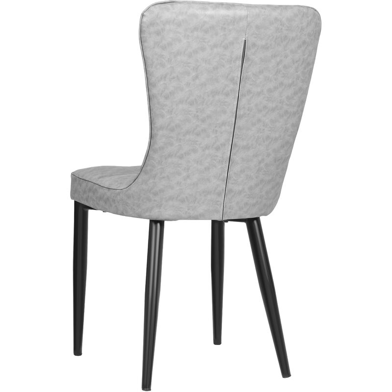 Juego Set 4 Sillas Modernas Comedor Tapizadas V... image number null