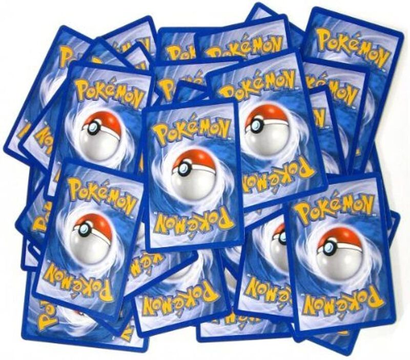 50 Cartas Surtidas De Pok&eacute;mon (sin Duplicados) ... image number null