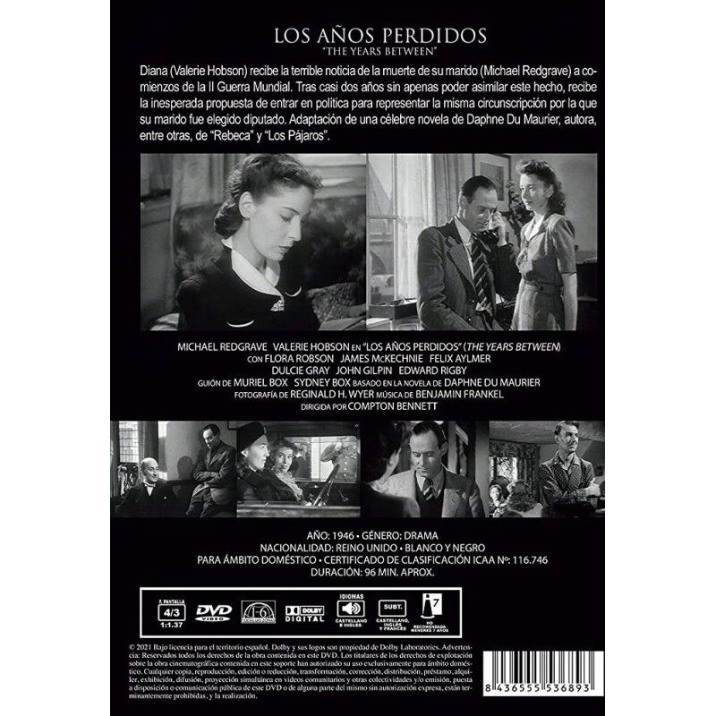 Los A&ntilde;os Intermedios [dvd] (1946) image number null