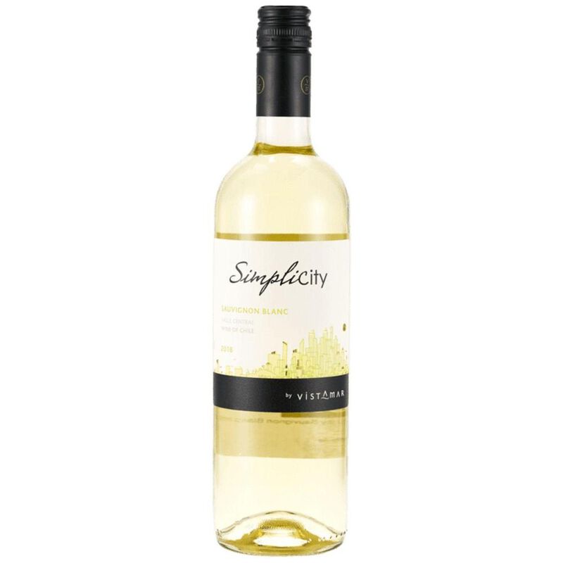 Vino Blanco Vi&ntilde;a Vistamar Simplicity Sauvignon ... image number null