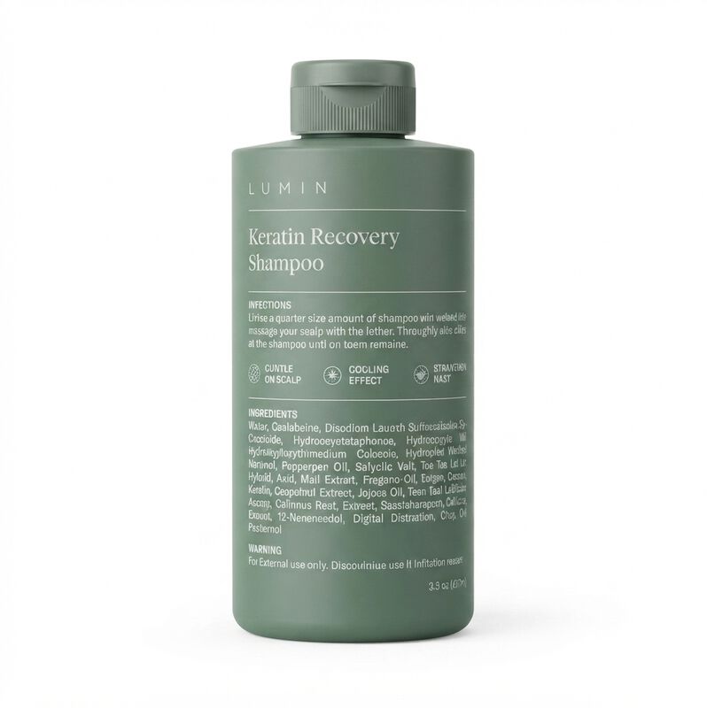 Lumin Keratin Shampoo Recupera 100ml image number null
