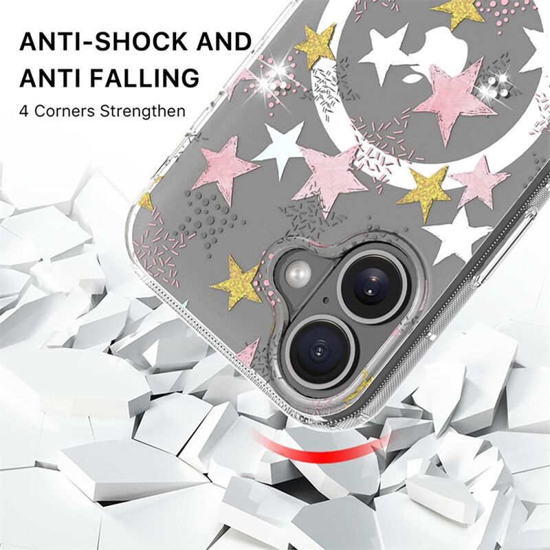 Funda Mybat Mood Mag Para Iphone 17 - Estrellas image number null