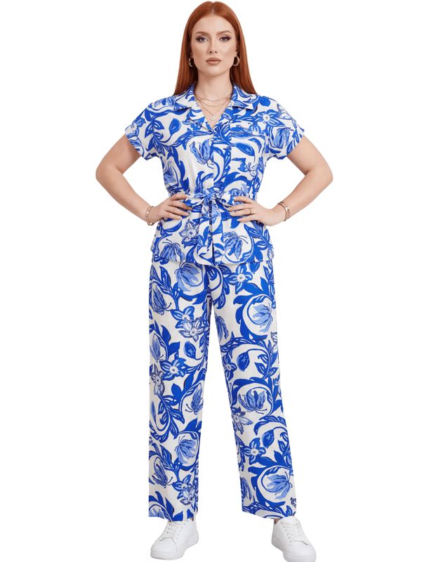 Conjunto 2 Piezas Estampado Floral, Conj-0157 A... image number null
