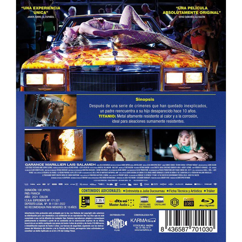 Titane [Blu-ray] image number null