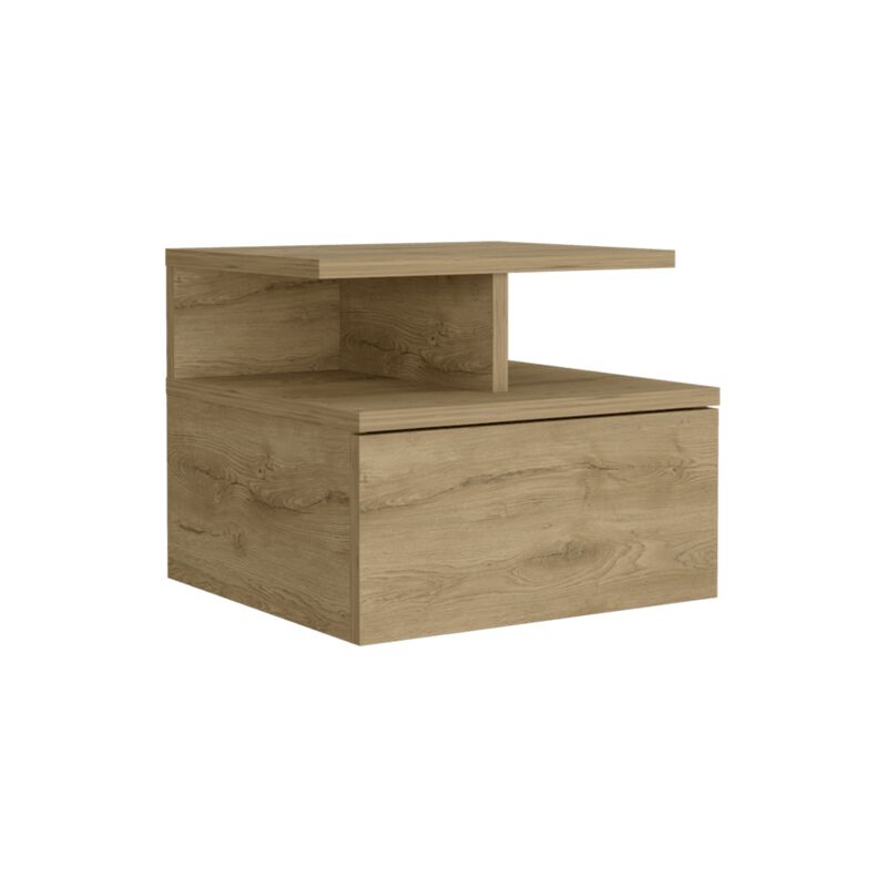 Bur&oacute; Flotante Nube Macadamia con Un Caj&oacute;n Virtu... image number null