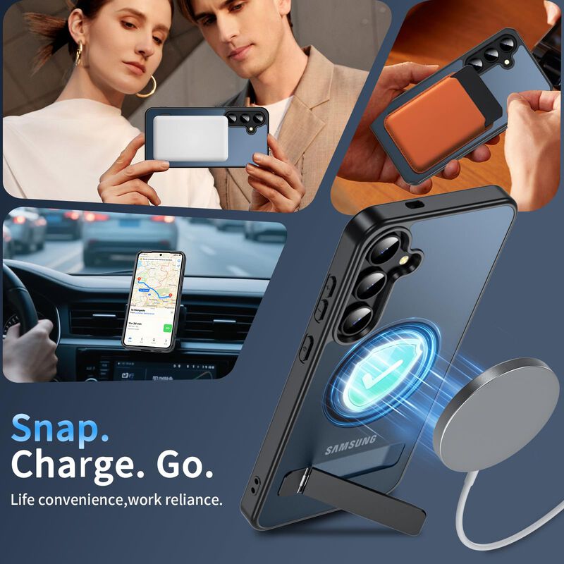 Funda Owkey Galaxy S24 FE con Soporte y Protect... image number null