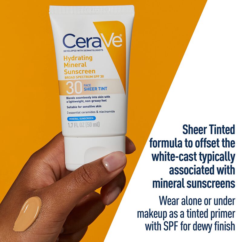 Protector Solar Mineral Cerave Hidratante Con T... image number null