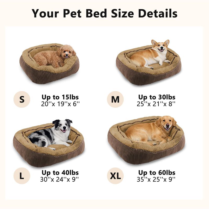 Cama Ortop&eacute;dica Lavable Para Perros Siwa Mary 6... image number null