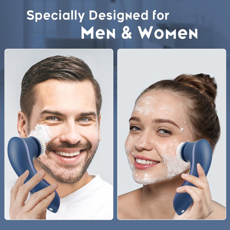 Gaurins Cepillo Facial Recargable Impermeable D... image number null