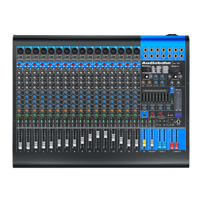 Mezcladora profesional 16 canales Audiobahn TEC... image number null