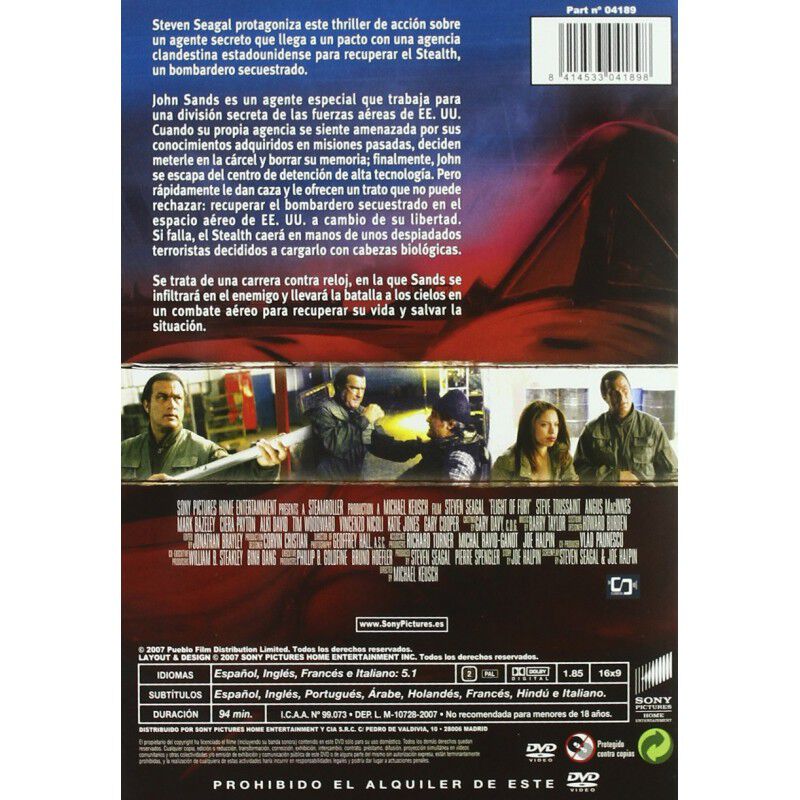 El Vuelo De La Ira [dvd] image number null