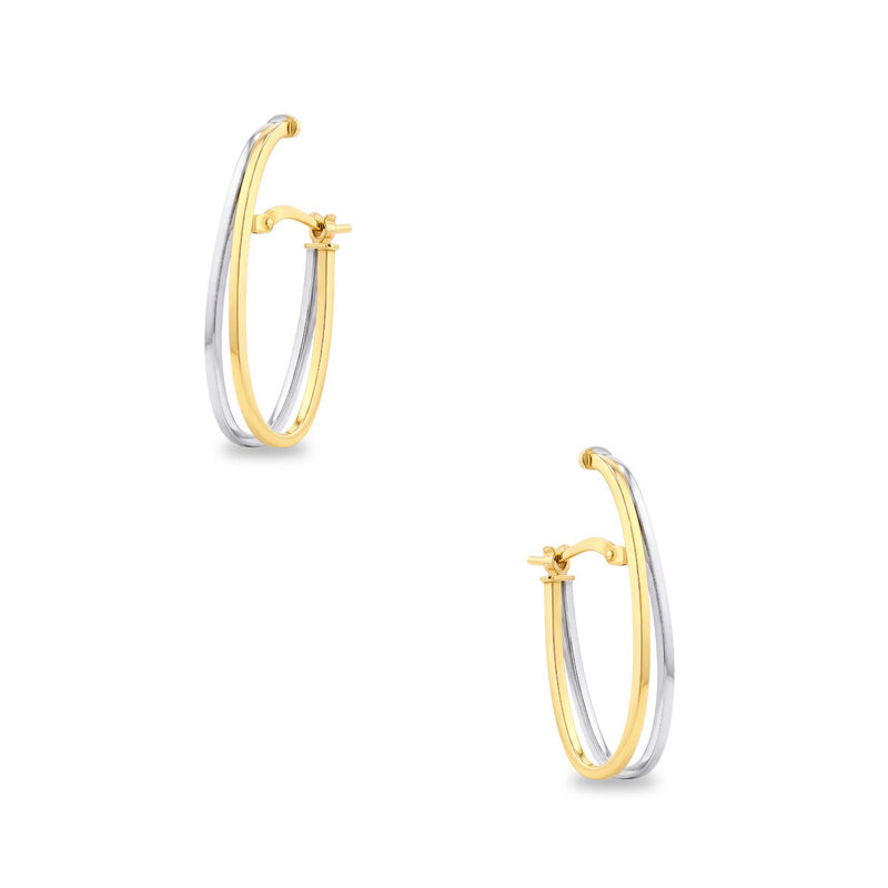 Arracadas 2begold Amarillo Con Blanco (925+1/10... image number null
