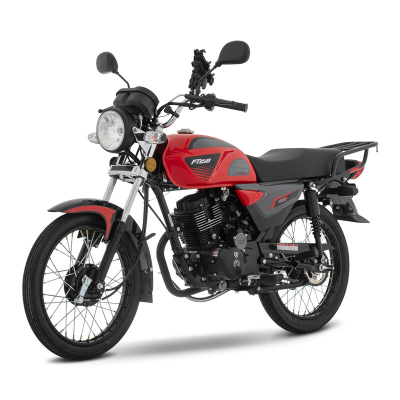Motocicleta de Trabajo Italika FT150 Roja image number null