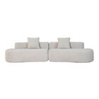 Sof&aacute; Espuma Alta densidad NORDIKA Beige 4 plazas JAPANDI