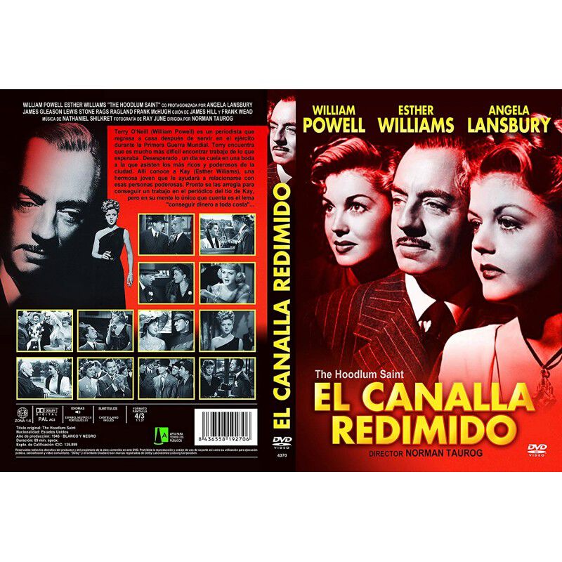 El Canalla Redimido Dvd 1946 The Hoodlum Saint ... image number null