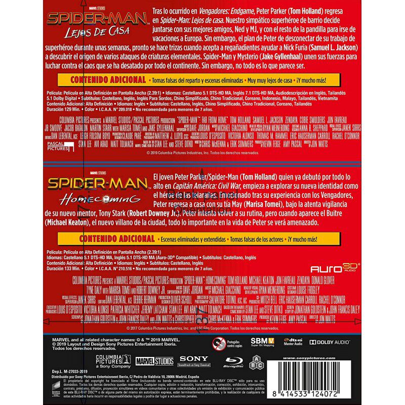 Paquete Spider-man: De Regreso A Casa + Spider-... image number null